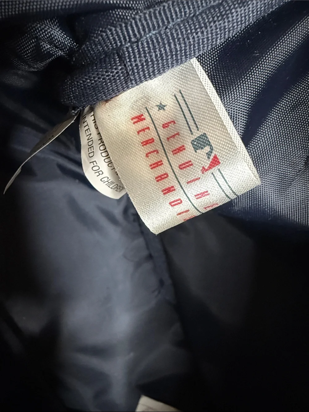 New York Yankees White & Navy Baseball Satchel Bag
